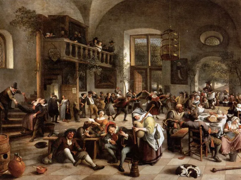 Jan Steen (1626–1679) Fête dans une auberge